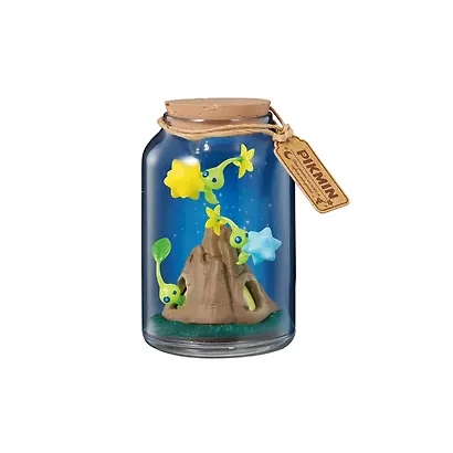 Фигурка коллекционная Re-ment Диорама в колбе Пикмин PIKMIN Terrarium, в ассортименте  (71810) - фото 6