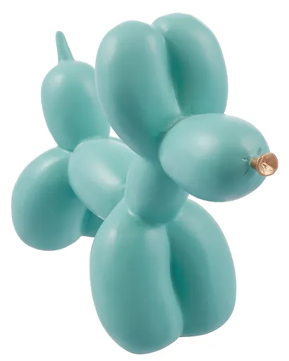 Декоративная фигурка Собачка-шарик (мятная) (21х17) (керамика) (12-Foryoucraft-202506-D5) - фото 3