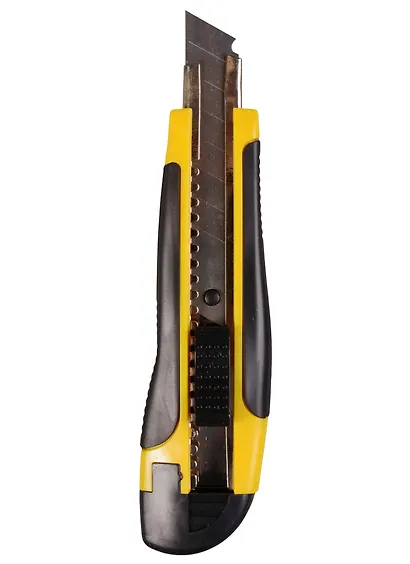 Нож канцелярский 18мм "COMFORT" пласт.корп., GoodMark - фото 1