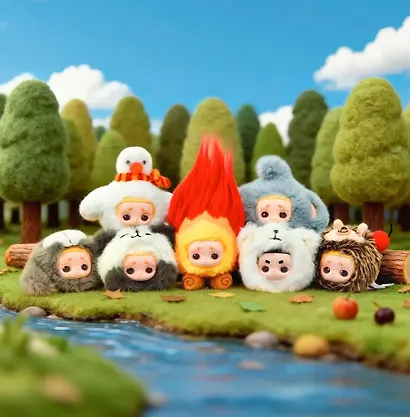Фигурка коллекционная 52TOYS Плюшевая игрушка с подвесом Nook My Date with the Forest (74302) - фото 4