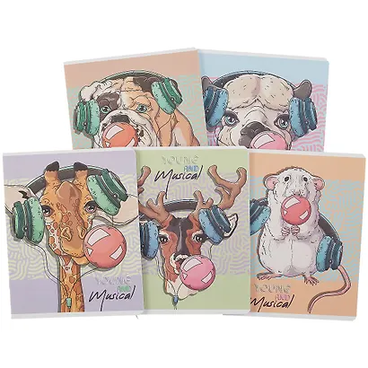 Тетрадь в клетку Academy Style, "Жуем", 48 листов - фото 7