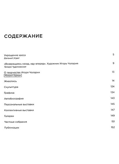 Игорь Чолария. Укрощение хаоса - фото 2