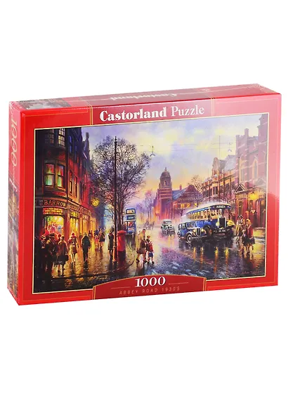 Пазл Castorland 1000 эл. 68*47см. Эбби-Роуд. 1930-е - фото 1