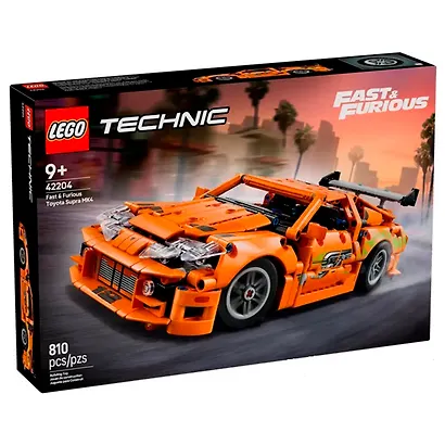 42204 Конструктор детский LEGO Technic Форсаж: Тойота Супра MK4, 810 деталей, возраст 9+ - фото 2