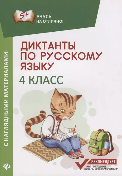 Диктанты по русскому языку с нагл.матер.:4 класс дп - фото 1