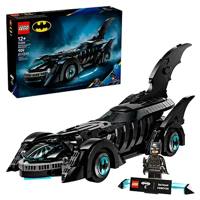 76304 Конструктор детский LEGO DC Бэтмен навсегда: Бэтмобиль, 909 деталей, возраст 12+ - фото 1