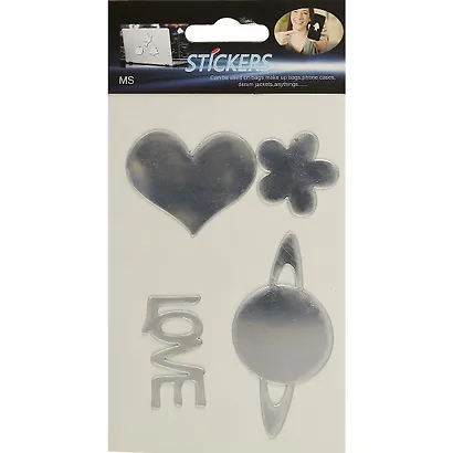 Наклейки зеркальные 10*15 (микс) - фото 7