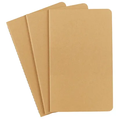 Набор книг для записей Moleskin Cahier Journal Large, 3 штуки, линейка, мягкая обложка, 40 листов, А5 - фото 3