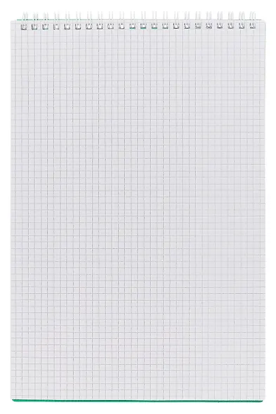 Блокнот А4 80л кл. "VELVET" зеленый, пласт.обл, спираль - фото 2