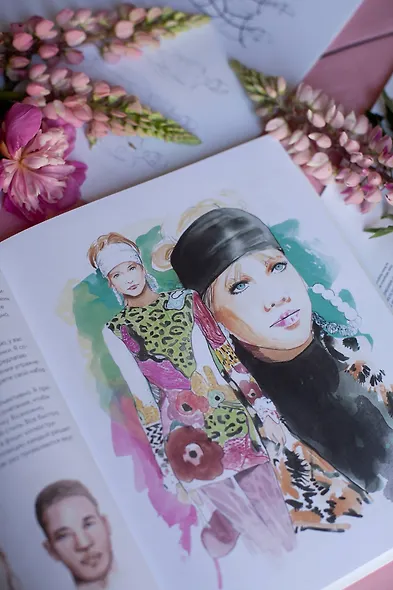 Акварель для Fashion-дизайна. От образа и фигуры до фактуры тканей - фото 9