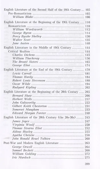 English & American Literature / Английская и американская литература - фото 3