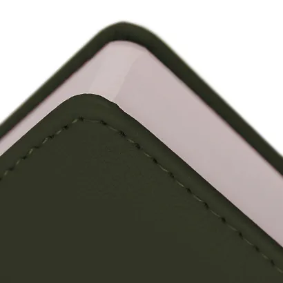 Ежедневник дат. 2026г. А5 176л "MAPLE" оливковый, 7Б, иск.кожа, обл.поролон, тв.переплет, тонир.блок, скругл.углы, ляссе, инд.уп - фото 6