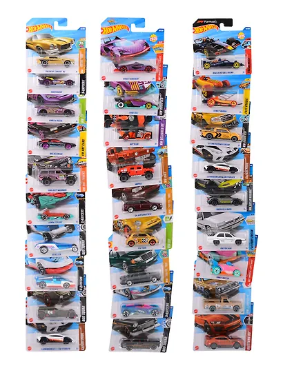 Машинка (без механизма) MATTEL HOT WHEELS GAMA MASINUTE - фото 1