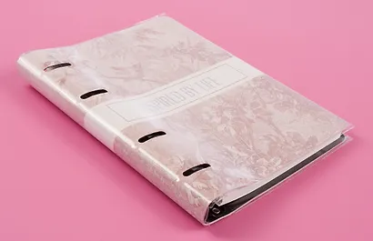 Тетрадь 120 листов, клетка, "Floreale. Cedar Rose" на кольцах - фото 2