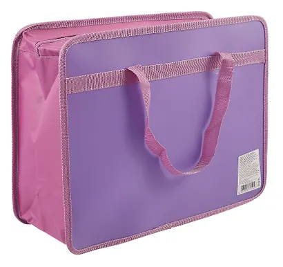 Папка для тетрадей А4 "You're very sweet" 33*26*12см, пластик, молния, ручки, дно с расширением инд.уп. - фото 2