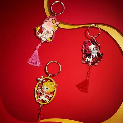 Брелок коллекционный Pop Mart Loong Presents the Treasure в ассортименте, в непрозрачной Сюрприз-коробке 9х7х4 - фото 2