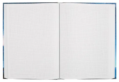 Книга для записей А4 160л кл. "Северное небо" 7БЦ, глянц.лам, офсет - фото 3