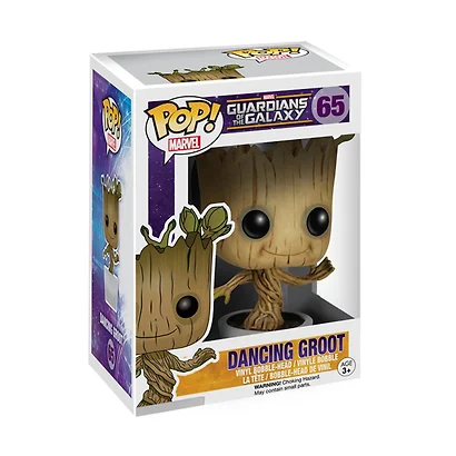 Фигурка Funko POP! Bobble Marvel Guardians Of The Galaxy Dancing Groot (65) 5104 (Fun28) - фото 1