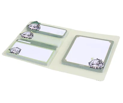 Блоки для записей, 4 штуки "Chibi Expression Nahida" диспенсер-книжка - фото 3