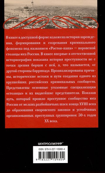 Ростов-папа. История воровской столицы России. Конец XVIII — начало XX в. - фото 2