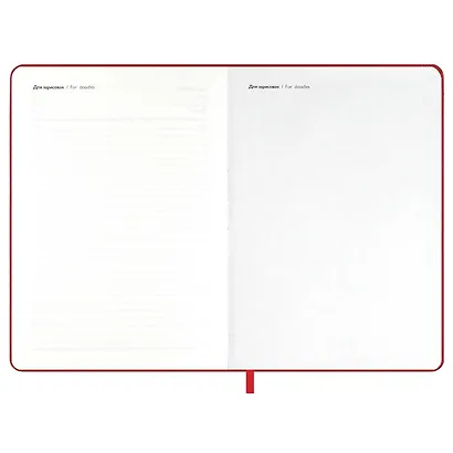 Ежедневник недат. А5 160л "Сариф" красный, иск.кожа, тв.переплет, перфорация, место для ручки, офсет, справ.мат-лы, закругл.углы, ляссе, инд.уп - фото 10