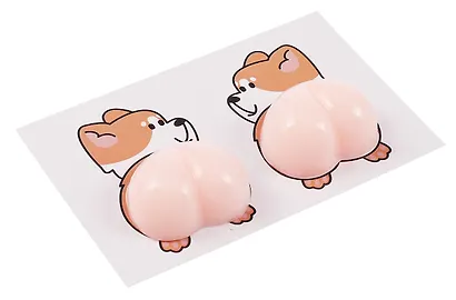 Наклейки сквиш антистресс Корги - фото 5