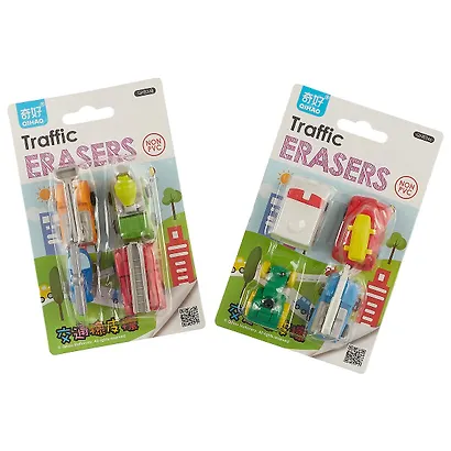 Ластики-пазлы «Техника», 4 штуки - фото 3