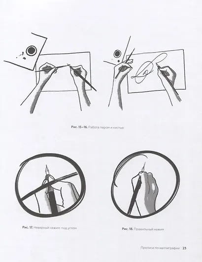 Прописи по каллиграфии. Скоропись острым пером и брашпеном - фото 5