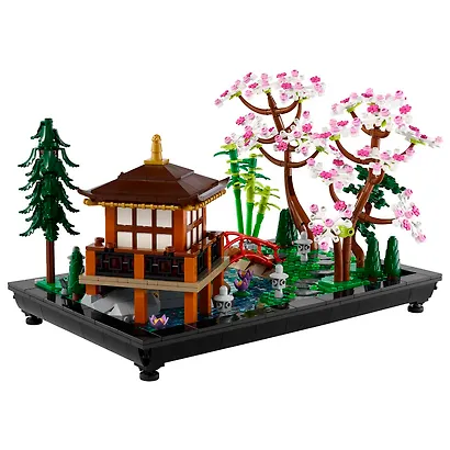 10315 Конструктор LEGO Icons Тихий сад, 1363 деталей, возраст 18+ - фото 4