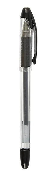 Ручка гелевая черная "Сlear" 0,5 мм, Schiller - фото 7