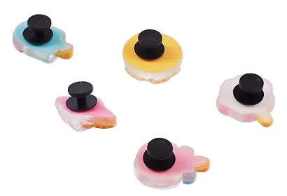 Джибитсы Сладости и лапка (4шт) (ПВХ) (12-18031-202506-GB23) - фото 4