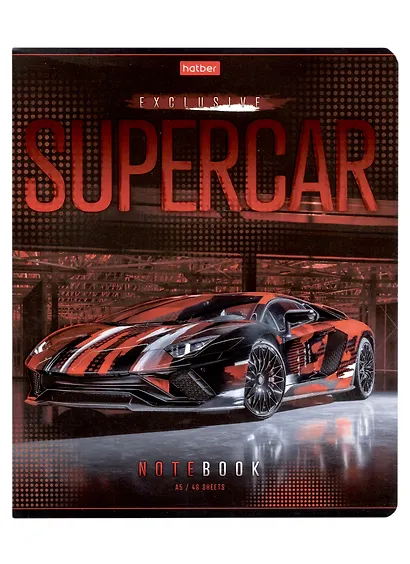 Тетрадь в клетку Hatber, "Автоспорт", 48 листов, в ассортименте - фото 3