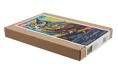 Картина-раскраска по номерам Mini "Красочная сова" (20х14 см) - фото 3