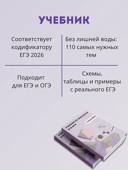 ОГЭ и ЕГЭ. Биология. Учебник - фото 5