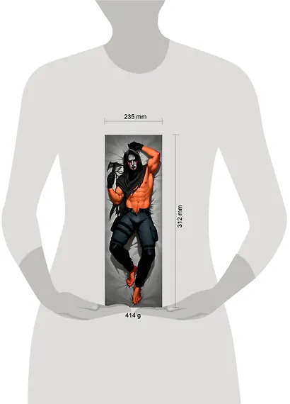 Чехол для дакимакуры "Безмолвный Крик" - фото 3