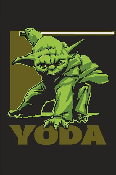 Star Wars Блокнот Йода - фото 1