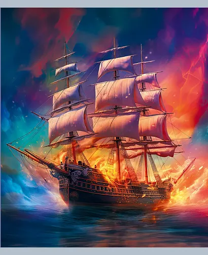 Тетрадь в клетку Listoff, "Морские странники", 48 листов, в ассортименте - фото 4