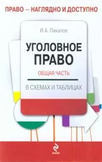 Уголовное право. Общая часть: учебное пособие в схемах и таблицах - фото 1