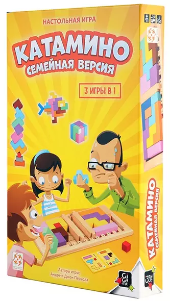 Настольная игра "Катамино. Семейная версия" арт.GEGA-RU - фото 1