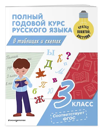Полный годовой курс русского языка в таблицах и схемах: 3 класс - фото 3