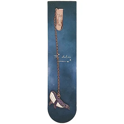 Закладка для книг «Кит и космос», 12 см - фото 5