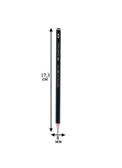 Карандаш ч/гр "Castell-9000" HB, Faber-Castell - фото 2