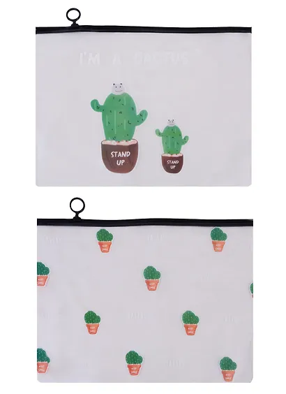 Папка на молнии А4 "I'm a cactus" - фото 2