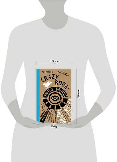 Crazy book. Photo edition. Сумасшедшая книга-генератор идей для креативных фото (крафтовая обложка) - фото 2