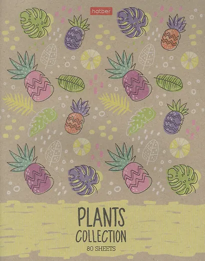 Тетрадь в клетку Hatber, "Ботаника", 80 листов, в ассортименте - фото 4