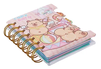 Записная книжка А6- 60 листов, линейка, "Капибара", в ассортименте - фото 2