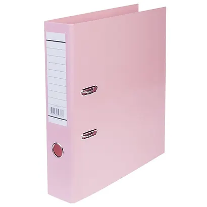 Папка архивная 70мм А4 "NEWtone Pastel" Розовый кварц, лам.картон - фото 1