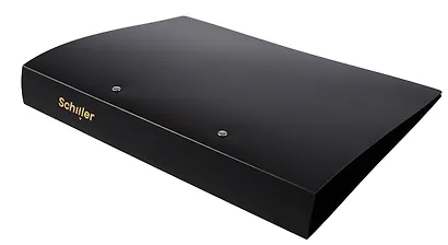 Папка 2 кольца А4 "Line" черная, Schiller - фото 4