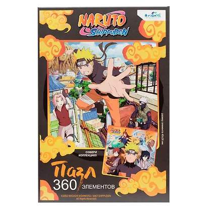 Наруто. Пазл 360 Элементов. Ураганные хроники - фото 3