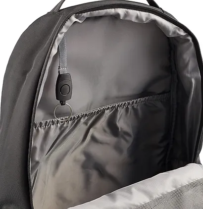 Рюкзак "TOTAL BLAK" 1отд., 44*31*20см., полиэстер, 3 кармана, отделение для ноутбука, светоотраж.элементы - фото 8